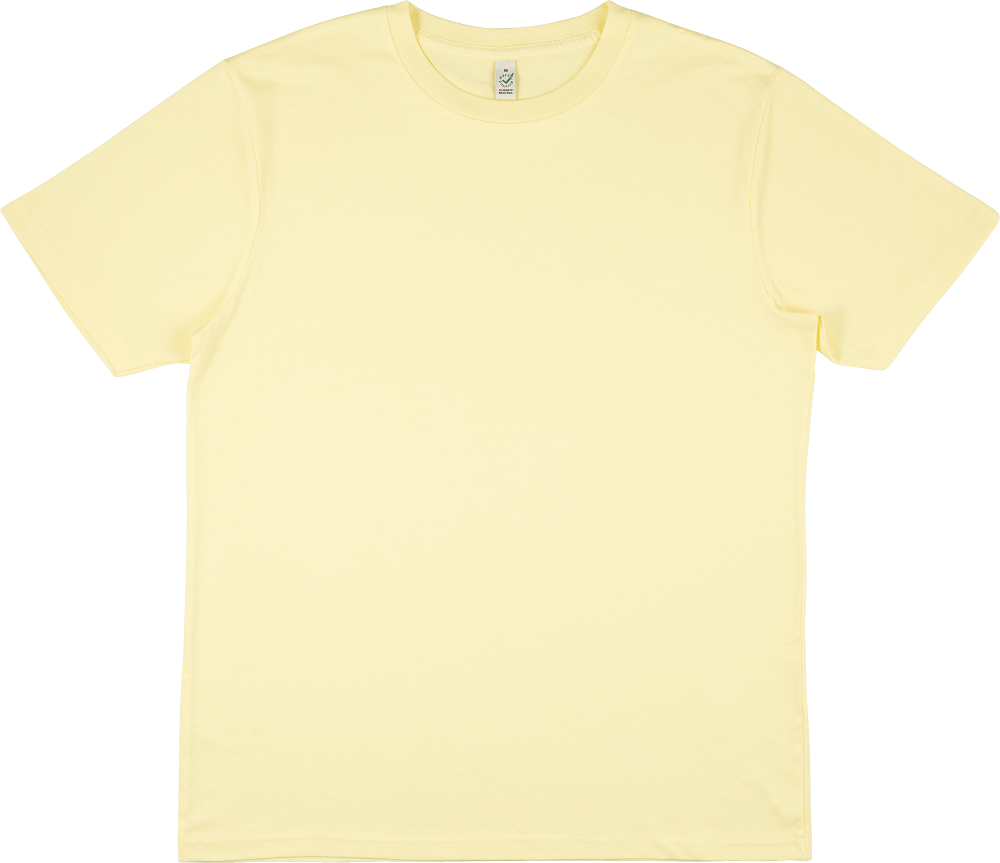 EarthPositive Unisex Classic Jersey T-Shirt | PALE LEMON